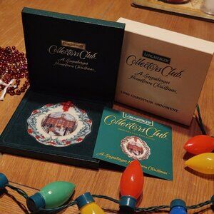 "A Longaberger Hometown Christmas" Collectors Club 1996 Christmas Ornament
